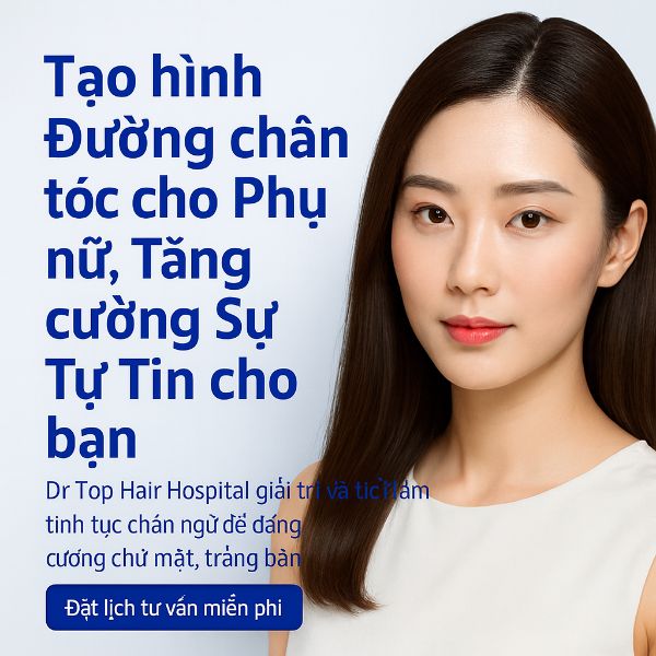 Thiết kế hairline nữ ấn tượng – Tạo khung mặt hài hòa, tự nhiên