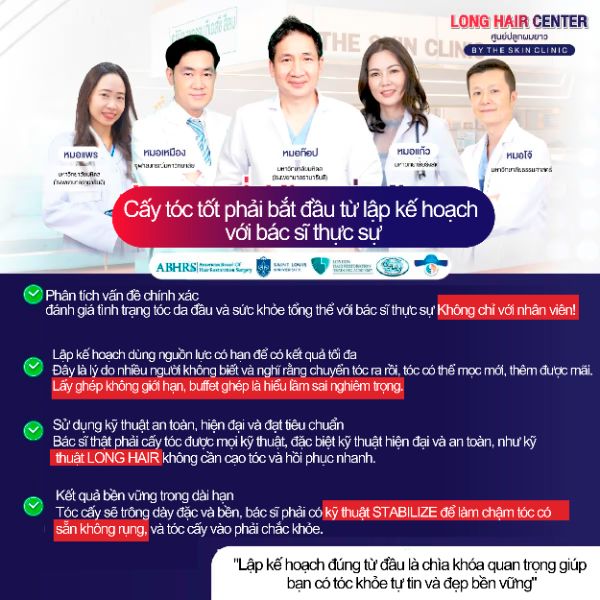 Tại sao phải cấy tóc Long Hair FUI?